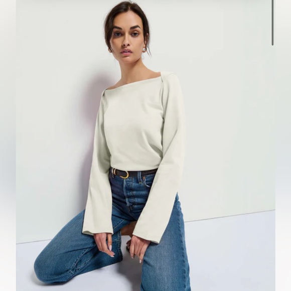 19. Nation LTD $165 (current) Bryce Boat Neck Top - Picture 1 of 3